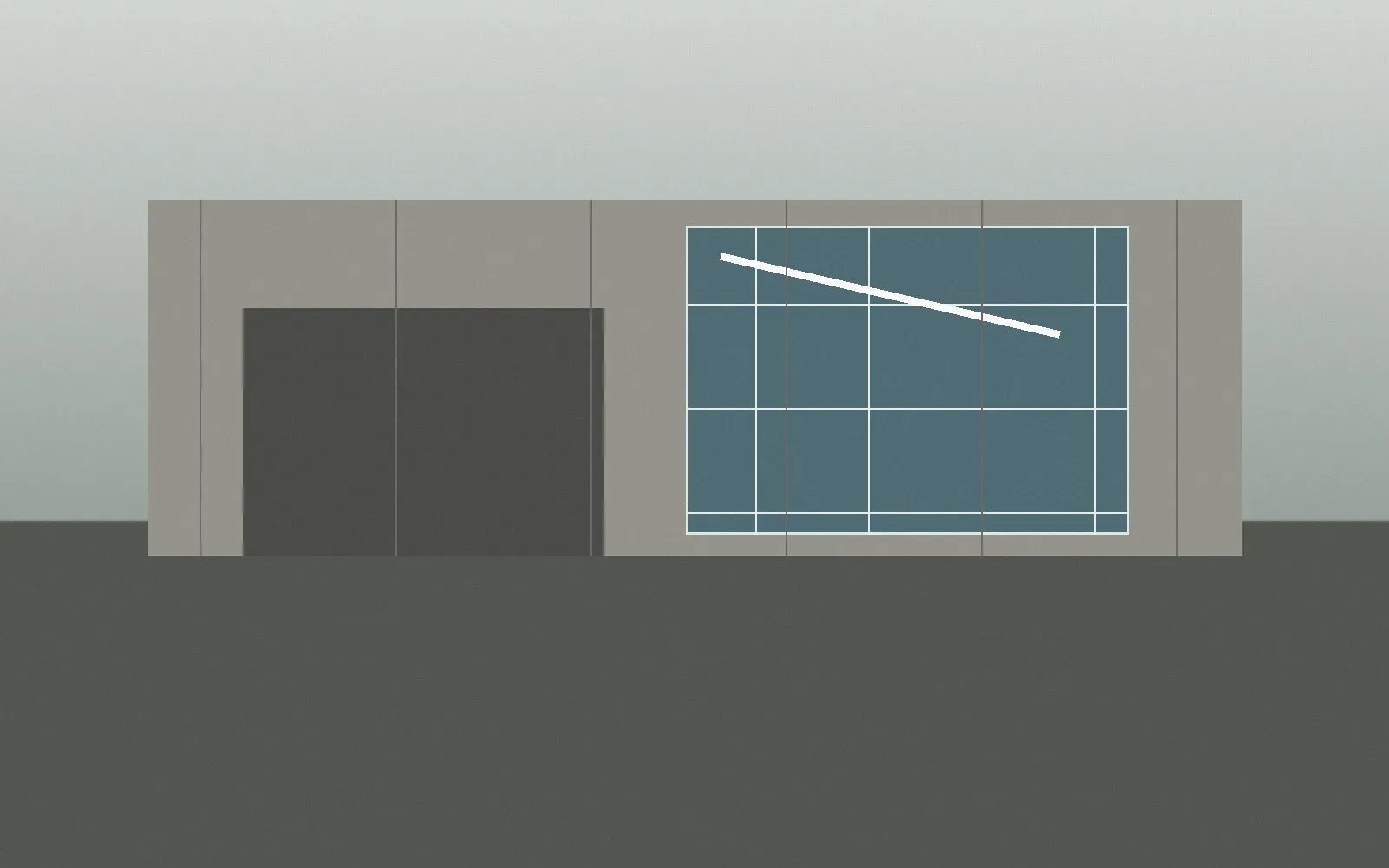 Residência Vidro e Concreto — 3
